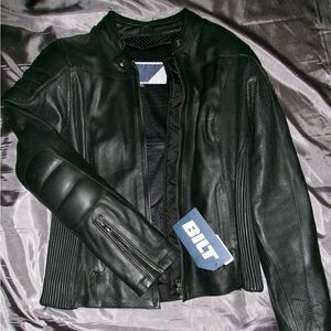 BILT Women's Black Leather Jacket